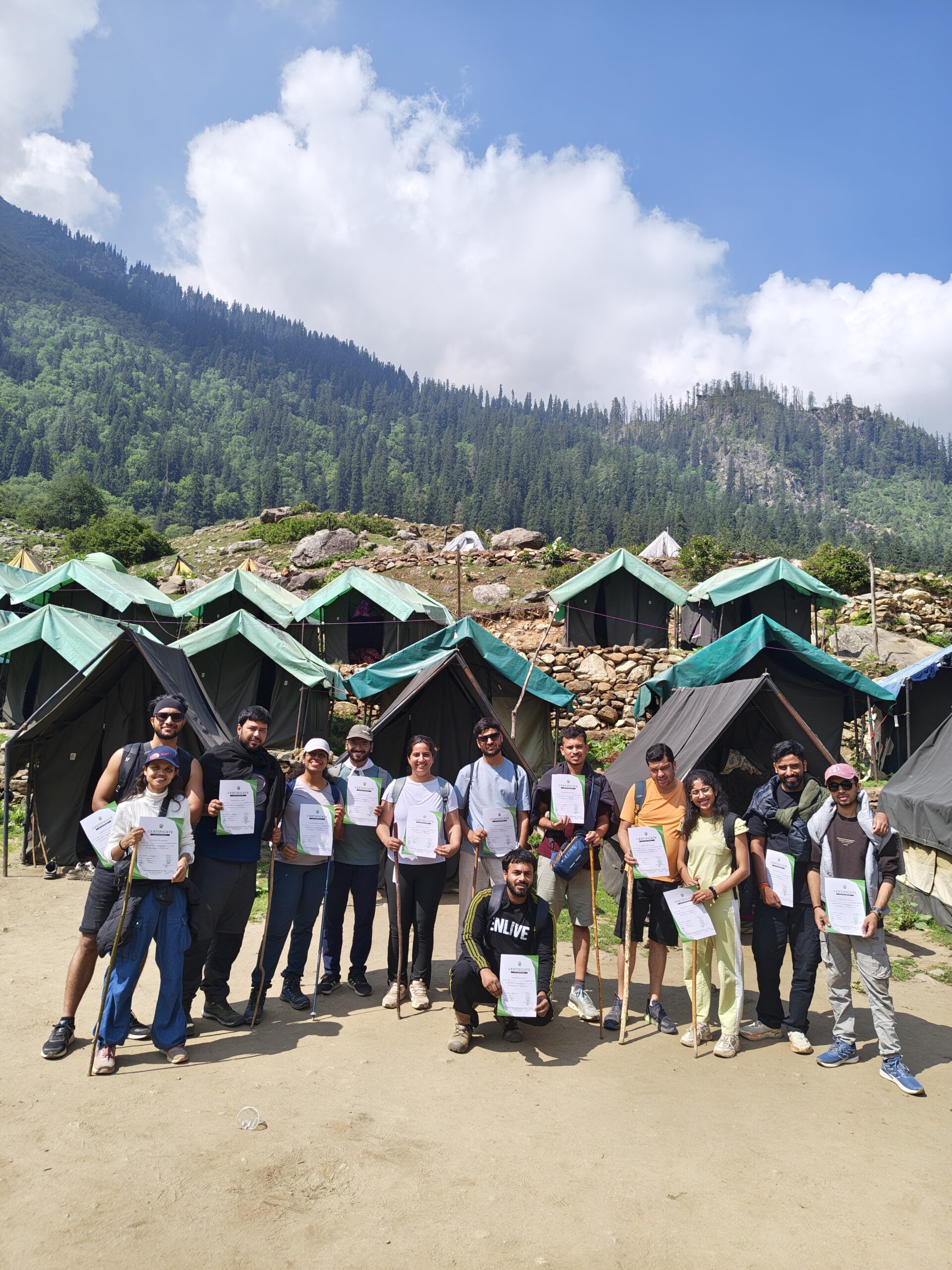 Himalayan trekking trail